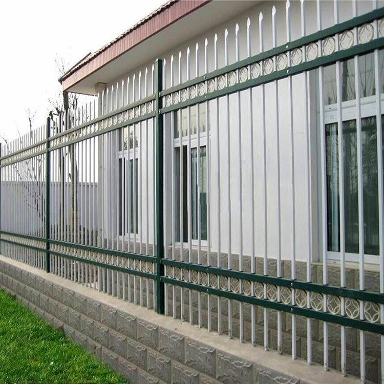 东阿锌钢护栏 围墙护栏 隔离围栏 户外庭院护栏 小区阳台 别墅围墙栅栏 华一护栏